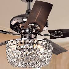 Warehouse of tiffany angel 43 in indoor bronze 5 blade crystal. Angel 3 Light Crystal Chandelier 5 Blade 43 Inch Brown Ceiling Fan Optional Remote On Sale Overstock 11045526