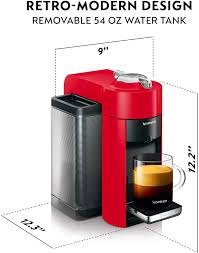 Buy Nespresso Vertuo Evoluo Coffee And Espresso Machine With Aeroccino By De Longhi Red Online In Hungary B01m29gg5d