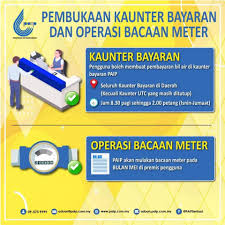 Untuk anda yang sedang pusing melacak bayar bil air online pahang , kami mengajak anda semua untuk membuka usaha berbisnis pulsa dengan konsep one chip untuk top up pulsa all operator (gsm dan cdma). Pahang Media Pengurusan Air Pahang Berhad Paip Ingin Facebook