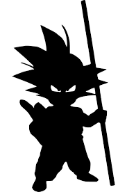 Kid Goku Silhouette Dragon Ball Z Dbz Decal Car Wall Window Laptop Vinyl Sticker Kid Goku Silhouette Art Dragon Ball Z