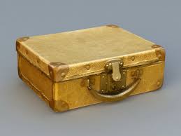 Antique Suitcase 3d Model Object Files Free Download Modeling 41336 On Cadnav 3d Model Model Suitcase