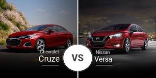 2020 Chevrolet Cruze Sedan Vs 2020 Nissan Versa Sedan