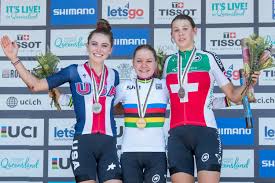 She participated at the 2018 uci mountain bike world championships, winning a medal. Uber Mich Sina Frei