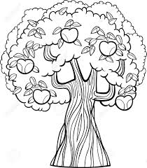 Black And White Cartoon Illustration Von Apple Tree Mit Apfeln Fur Coloring Book Lizenzfrei Nutzbare Vektorgrafiken Clip Arts Illustrationen Image 18032334 New users enjoy 60% off.