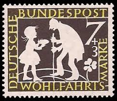 Damit können briefe allein per app frankiert werden. Wohlfahrtsmarke 1959 Briefmarke Brd