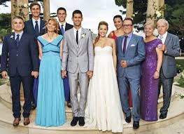 Jelena and tara are my angels, and stefan is a proud. One Of The Photo Of Jelena And Novak S Wedding Love Success Baby Family Life Jelenaristic1 Marier011 Wedding Dresses Prom Dresses Bridesmaid Dresses