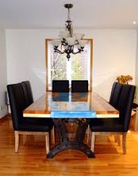 En tant qu'élément central de la cuisine, la table doit être conviviale et pratique. Table De Cuisine La Grande Reception Collection Epoxy Sep Les Bois Beaudry