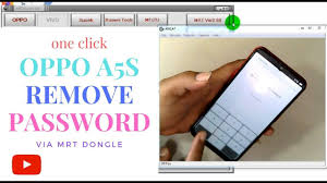 Remove Pin Lock Remove Pattern Lock Unlock Frp Oppo A5s Via Mrt Dongle Youtube Pin Lock Unlock How To Remove