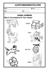 Worksheet Of Worksheet 05 Animals And Their Homes Animals And Their Habitats Animals Science Animals And Their Homes Animal Habitats Animal Worksheets