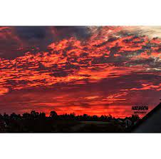 Der sonnenuntergang in osnabrück ist heute um 21:28 uhr. Blutroter Sonnenaufgang Heute Morgen Kitziblog