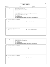 Latihan matematik tahun 5 pecahan peratus perpuluhan via www.scribd.com. Pbs Matematik Tingkatan 3 Bab 5 Indeks