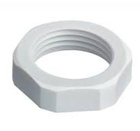 Murrplastik - KGM Pg 16 Gray Plastic Lock Nut - 83722218 (MOQ 100 pcs)