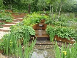Posts About Design Inspiration On Janetbligh Garden Design Garden Water Fountains Corten Steel