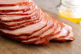 Recette Jambon Au Four A L Erable De La Cabane A Sucre Maple Ham Smoked Cooking Ham Recipes
