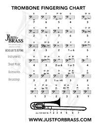 Trumpet Fingering Charts Free Brass Instrument Finger Charts