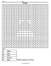 They're just a small section of our printable kids coloring pages, so be sure to check that. Wreck It Ralph Color By Number Coloring Squared