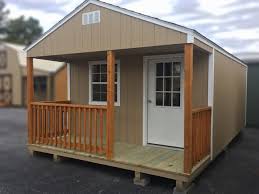 Features two sloping sides that come together at a ridge, creating two end walls with a triangular extension. Lifespan Of Portable Buildings And Outdoor Storage Sheds