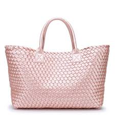 Woven Handbags Bales Winter Tide Hand Shoulder Largecapacity Shopping Basket Bag Color Black In 2020 Woven Handbags Woven Bag Casual Bags