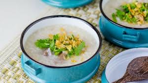 Congee Ist Eine Reissuppe Aus Der Traditionellen Chinesischen Medizin Die Mindestens 2 Stunden Gekocht Wird Und Sehr Bekomm 5 Elemente Kuche Reissuppe Rezepte