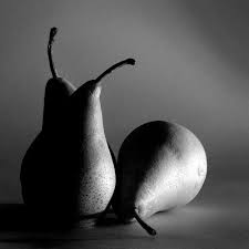 Black And White Still Life Photography Fruit Pear Trio Still Life Photography Still Life Art White Photography