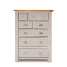 This tall and narrow madrid chest of drawers represents an intriguing, contemporary piece that is full of contrasts. Amberly Tall Chest 8 Drawer Only Oak Furniture Shop Now