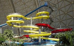 Tropical Islands Indoor Water Slide Krausnick Germany Water Slides Water Park Tropical Islands Resort