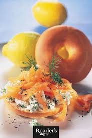 Raucherlachs Bagel Mit Quark Rezept Geraucherter Lachs Raucherlachs Quark