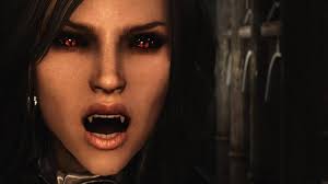 We now return you to your regular sparkly programming. This Mod Changes The Fangs And Eyes Of Vampires Fangs Are Shorter And Now Present For Females Eyes Include New Textures As Well A Vampire Eyes Skyrim Vampire