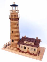 Try my free woodworking plans! New England Lighthouse Birdhouse Woodworking Plan