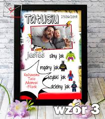 W polsce obchodzone jest corocznie 23 czerwca (od roku 1965). Prezent Dzien Ojca Taty Urodziny Plakat Ramka 8170693994 Allegro Pl