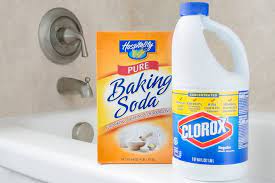 Diy Cleaning Mixing Bleach Baking Soda Catsup And Mustard
