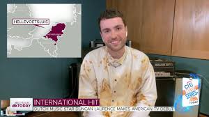 Because of the 7 day minimum isolation period, duncan will not be able to perform live in the ahoy. Continua Il Successo Di Arcade Duncan Laurence Ospite Al The Today Show Negli Usa