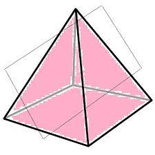 In geometry, a square pyramid is a pyramid having a square base. The Cross Section Of A Square Pyramid Taken Perpendicular To The Base That Passes Through The Top Vertex Produces Which Two Dimensional Shape Study Com