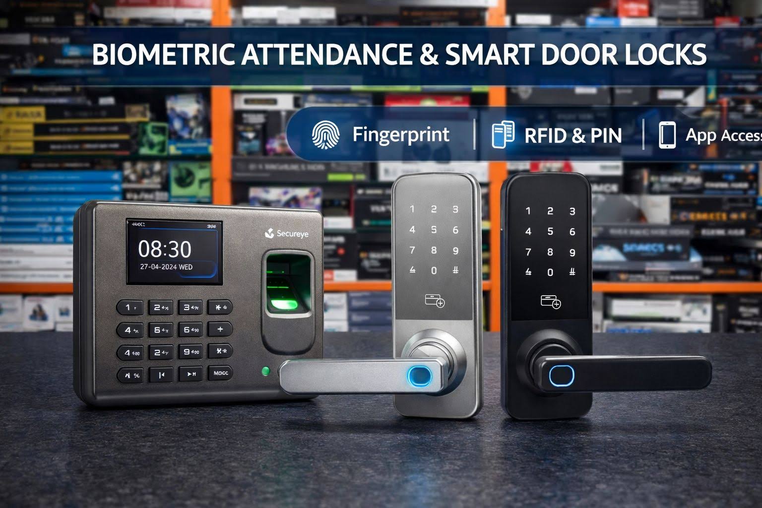 Biometric Attendance & Smart Door Lock product image