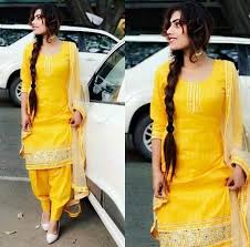 Black And Yellow Suit Design Pinterest Pawank90 Patiala Suit Designs Patiala Dress Yellow Punjabi Suit