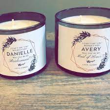 Learn how to make the perfect gift for a loved one today! Custom Candle Label For Wedding Party Proposal Or Create Your Etsy