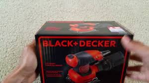 Black And Decker 1 4 Sheet Sander Instructions Unboxing Black Decker Hand Grip 1 4 Sheet Finish Sander Fs540 2016 Youtube