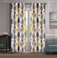 Enjoy free shipping and easy returns every day at kohl's. Amazon Com 2pc Room Darkening Window Curtain Panels Grommet Top Blackout Curtains For Bedroom 104 Wide Total Set 52 Each Panel Window Treatment Pair 63 Yellow Kitchen Dining
