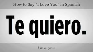 In english, we often abbreviate the names of numbers by saying … and a half, … and a third, and so on. How To Say I Love You In Spanish Howcast
