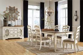From $579.99 ($145.00 per item) $629.99. D743 45 01 7pc 7 Pc Realyn Distressed White Finish Wood French Country Rectangular Dining Table