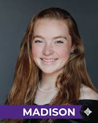 Madison Carswell has attended Calvary since the first grade! Madison's mom  and dad both work at Calvary which has made her experience even more  special! She hopes to attend the University of