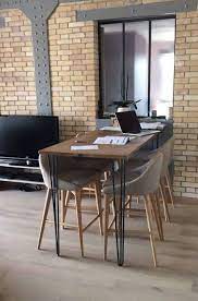 one hairpin leg for creation kitchen or dining room table table dining room table wood corner desk
