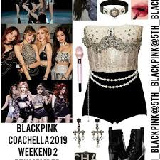 Late yesterday evening, blackpink made their united states concert debut at the sahara stage at coachella. Buy Coachella Blackpink Outfits Off 66
