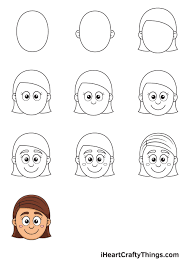 Check spelling or type a new query. Girl Face Drawing How To Draw A Girl Face Step By Step