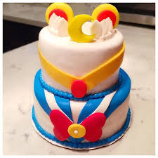 Jennie Deng On Instagram My Beauuutiful Birthday Cake This Year Sailormoon Sailormoonbirthdaycake Desserts U Sailor Moon Cakes Anime Cake Cake