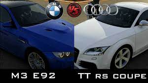 Forza 5 2008 Bmw M3 E92 Vs 2010 Audi Tt Rs Coupe Bmw M3 E92 Auti Tt Rs Xbox One Racing Forza5 Gameplay Gaming Audi Tt Bmw M3 Coupe