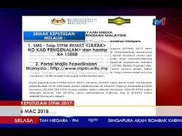 Penjelasan lengkap seputar contoh surat keputusan yang baik dan benar. Keputusan Stpm 2017 6 Mac 2018 27 Feb 2018 Youtube