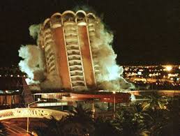 Implosions In Las Vegas Las Vegas Implosions Vegas Com Com Las Vegas Hotels Sands Hotel Las Vegas
