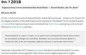 Dr Doom Bitcoin Fud October 7th 2018 Bitcoin Bitcoin Cryptocurrency Doom