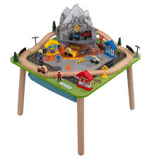 It's a great starter toy for a good value. 12 Best Train Tables For Kids In 2021 Wooden Train Tables Sets